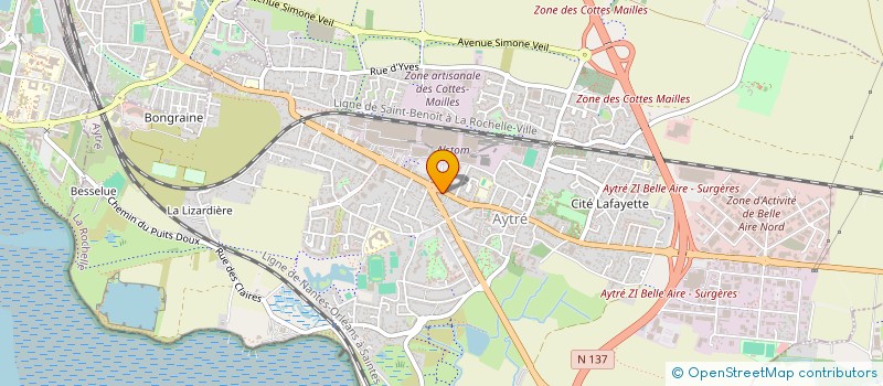 localisation de l'entreprise MONSIEUR FERNANDO DE FARIA  AYTRE