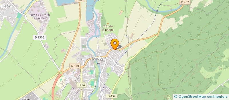 localisation de l'entreprise MONSIEUR FERNANDO DE MATOS RODRIGUES  DOUBS