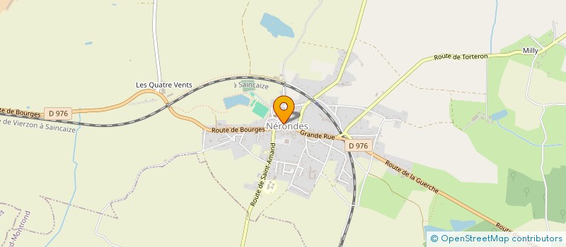 localisation de l'entreprise MONSIEUR FERNANDO DE OLIVEIRA  NERONDES