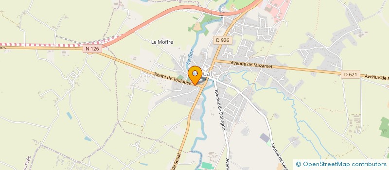 localisation de l'entreprise MONSIEUR FERNANDO DE OLIVEIRA BENTO  SOUAL