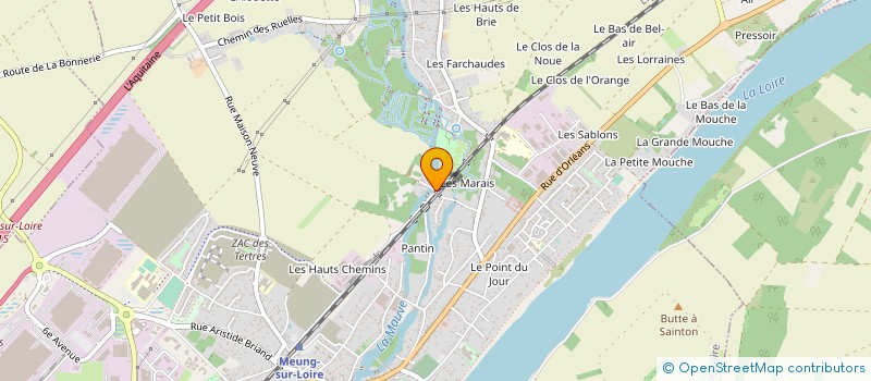 localisation de l'entreprise MONSIEUR FERNANDO DE SOUSA RIBEIRO  MEUNG-SUR-LOIRE