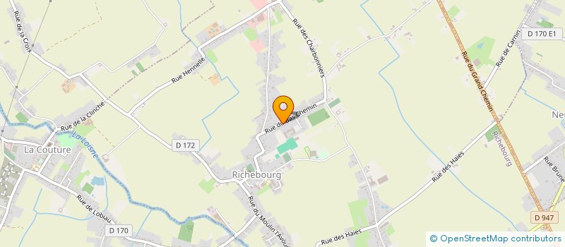 localisation de l'entreprise MONSIEUR FERNANDO DEBADTS  RICHEBOURG