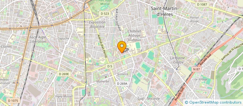 localisation de l'entreprise MONSIEUR FERNANDO DEMOV  GRENOBLE