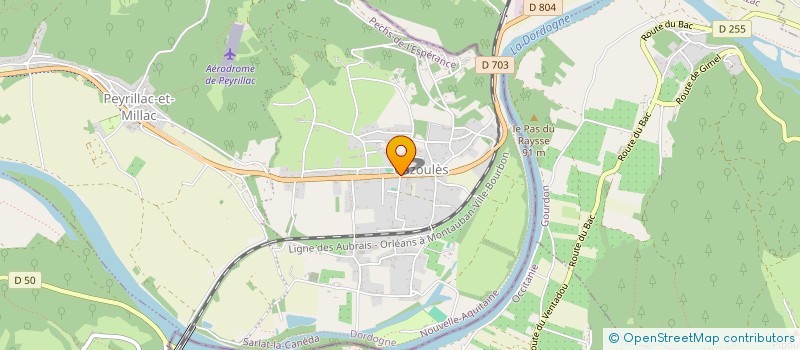 localisation de l'entreprise MONSIEUR FERNANDO DOS SANTOS  PECHS-DE-L'ESPERANCE