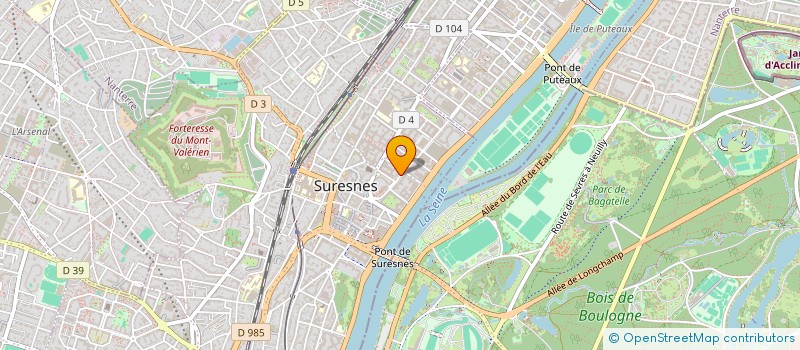 localisation de l'entreprise MONSIEUR FERNANDO DOS SANTOS à SURESNES
