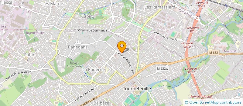 localisation de l'entreprise MONSIEUR FERNANDO DUARTE MONTEIRO  TOURNEFEUILLE