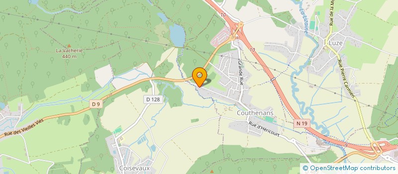 localisation de l'entreprise MONSIEUR FERNANDO FANGUEIRO  COUTHENANS