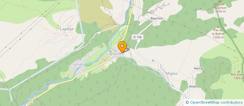 localisation de l'entreprise MONSIEUR FERNANDO FARINHA MATEUS à CAPOULET-ET-JUNAC