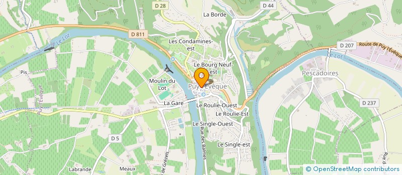 localisation de l'entreprise MONSIEUR FERNANDO FERNANDES DA CRUZ  DURAVEL