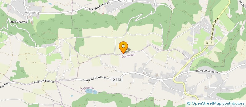 localisation de l'entreprise MONSIEUR FERNANDO FERREIRA  DOLOMIEU