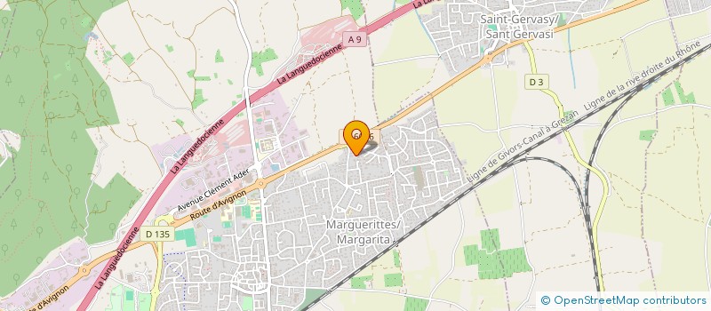 localisation de l'entreprise MONSIEUR FERNANDO FERREIRA DE OLIVEIRA  MARGUERITTES