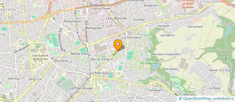 localisation de l'entreprise MONSIEUR FERNANDO FERREIRA MARTINS à BREST