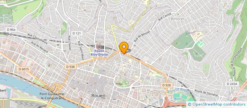 localisation de l'entreprise MONSIEUR FERNANDO FERREL BALLESTAS  ROUEN