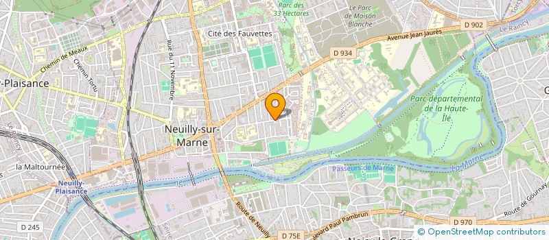 localisation de l'entreprise MONSIEUR FERNANDO FREIRE PIMENTA à NEUILLY-SUR-MARNE
