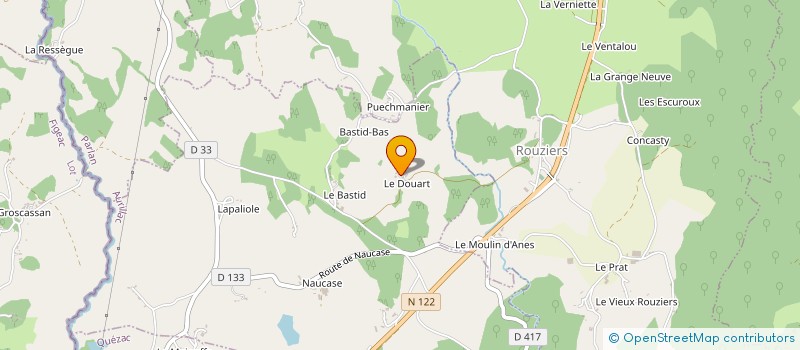 localisation de l'entreprise MONSIEUR FERNANDO GALVEZ à SAINT-JULIEN-DE-TOURSAC