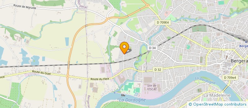localisation de l'entreprise MONSIEUR FERNANDO GARCIA FERNANDEZ à BERGERAC