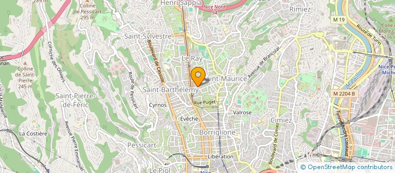 localisation de l'entreprise MONSIEUR FERNANDO GOLGO à NICE