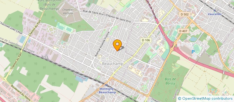 localisation de l'entreprise MONSIEUR FERNANDO GOMES  BEAUCHAMP