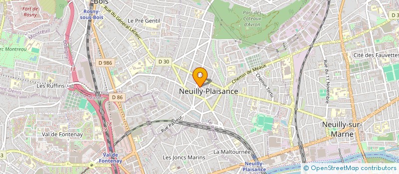 localisation de l'entreprise MONSIEUR FERNANDO GONCALVES à NEUILLY-PLAISANCE