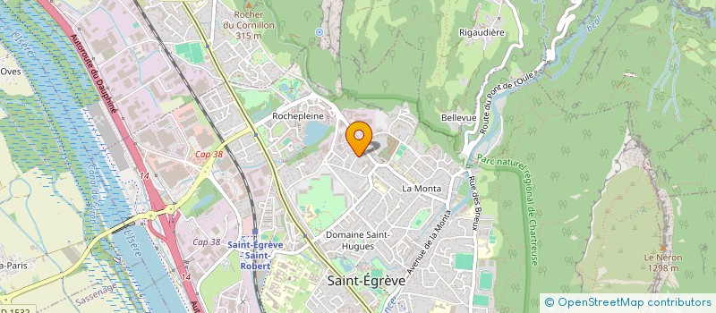 localisation de l'entreprise MONSIEUR FERNANDO GONCALVES  SAINT-EGREVE