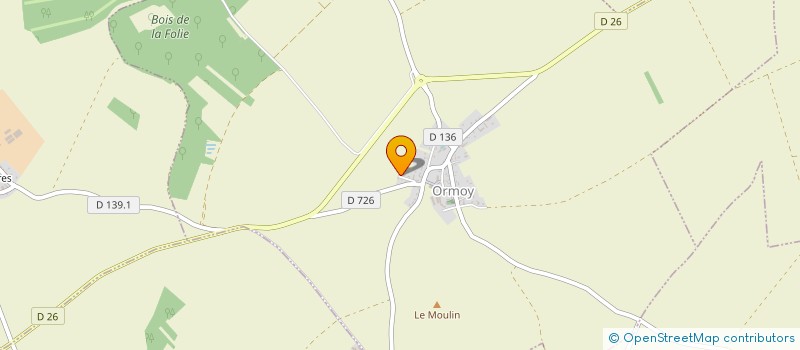 localisation de l'entreprise MONSIEUR FERNANDO GRANJA à ORMOY