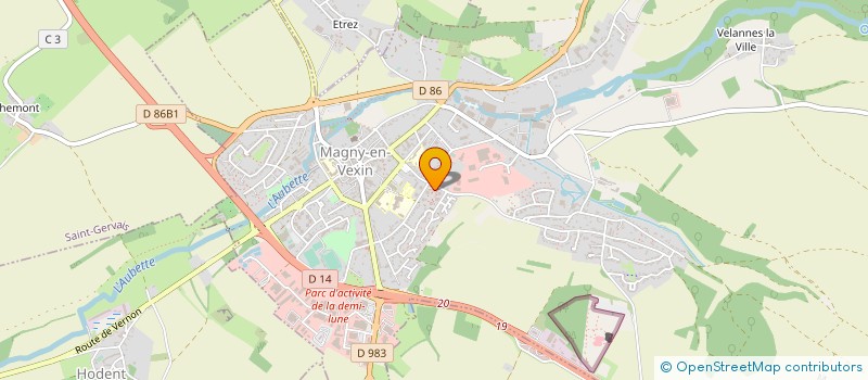 localisation de l'entreprise MONSIEUR FERNANDO GUERREIRO à MAGNY-EN-VEXIN