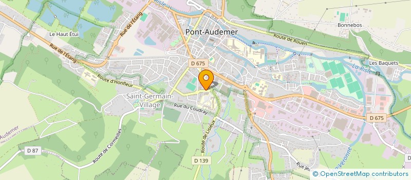 localisation de l'entreprise MONSIEUR FERNANDO JARDIM DE GOUVEIA à PONT-AUDEMER