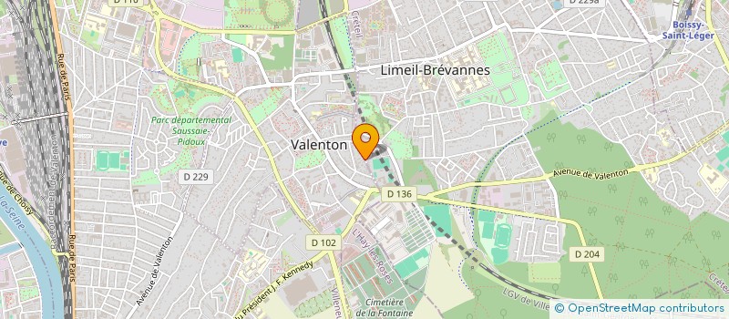 localisation de l'entreprise MONSIEUR FERNANDO JUSTINO PIMENTA à VALENTON