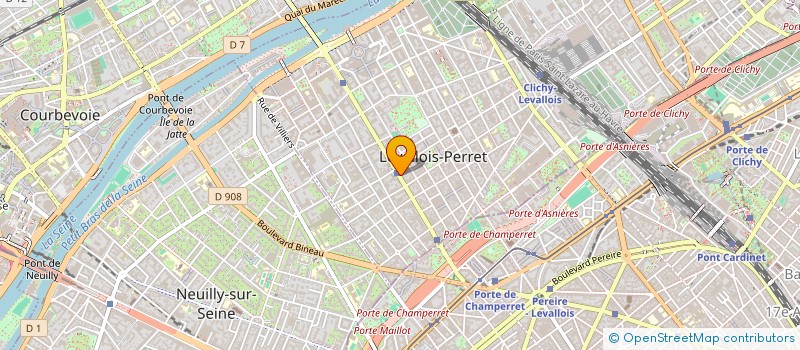 localisation de l'entreprise MONSIEUR FERNANDO LASSO DE LA VEGA Y MORALES à LEVALLOIS-PERRET
