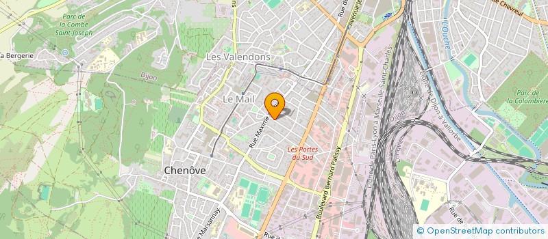 localisation de l'entreprise MONSIEUR FERNANDO LEAL à CHENOVE