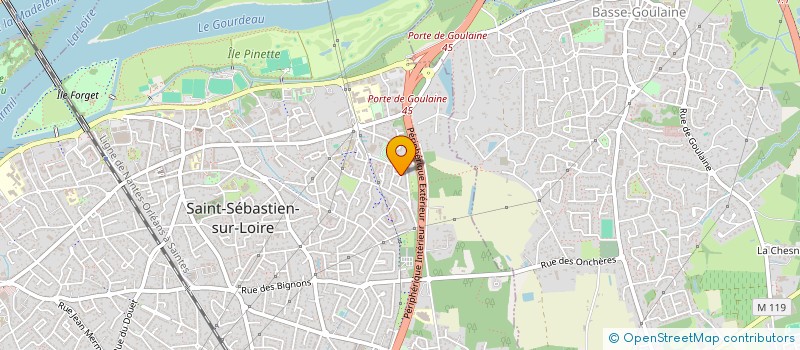 localisation de l'entreprise MONSIEUR FERNANDO MAGALHAES CABUGUEIRA  SAINT-SEBASTIEN-SUR-LOIRE