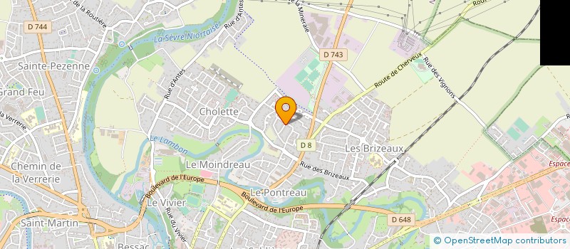 localisation de l'entreprise MONSIEUR FERNANDO MAGALHAES CARDOSO  NIORT