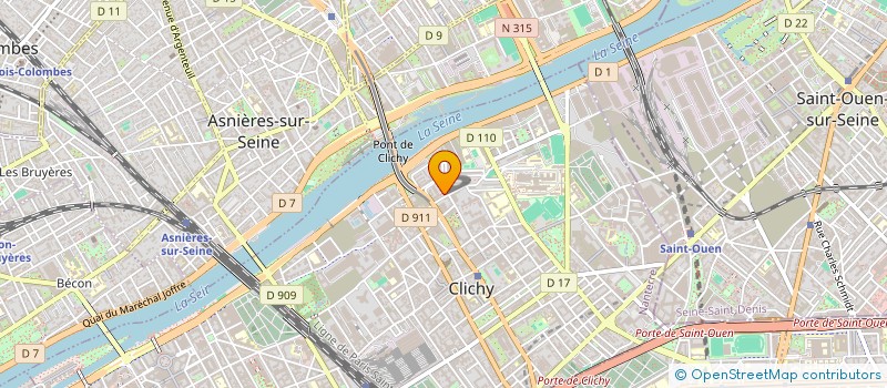 localisation de l'entreprise MONSIEUR FERNANDO MANUEL DA COSTA GONCALVES à CLICHY