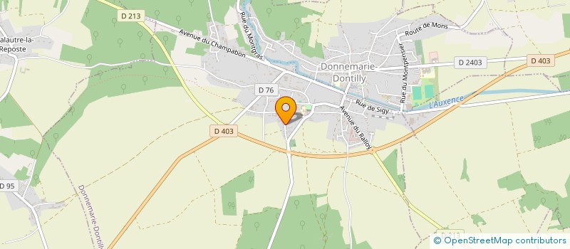 localisation de l'entreprise MONSIEUR FERNANDO MANUEL RAMOS DE LIMA  DONNEMARIE-DONTILLY