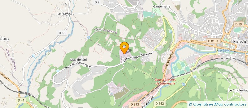 localisation de l'entreprise MONSIEUR FERNANDO MARQUES GARCIA  LISSAC-ET-MOURET