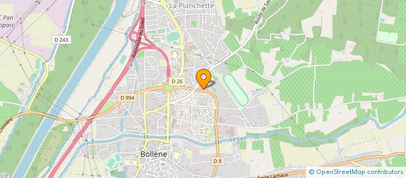 localisation de l'entreprise MONSIEUR FERNANDO MARTELLA à BOLLENE