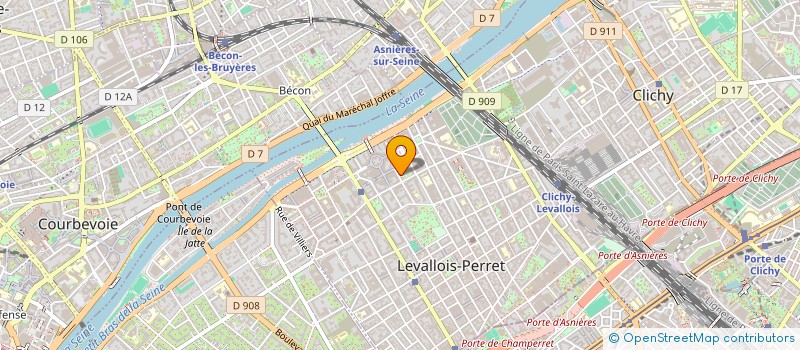 localisation de l'entreprise MONSIEUR FERNANDO MARTINEZ à LEVALLOIS-PERRET