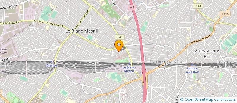 localisation de l'entreprise MONSIEUR FERNANDO MARTINS à LE BLANC-MESNIL
