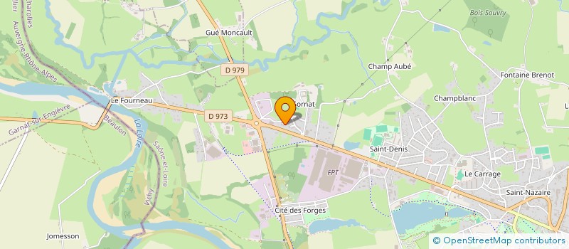 localisation de l'entreprise MONSIEUR FERNANDO MARTINS  BOURBON-LANCY