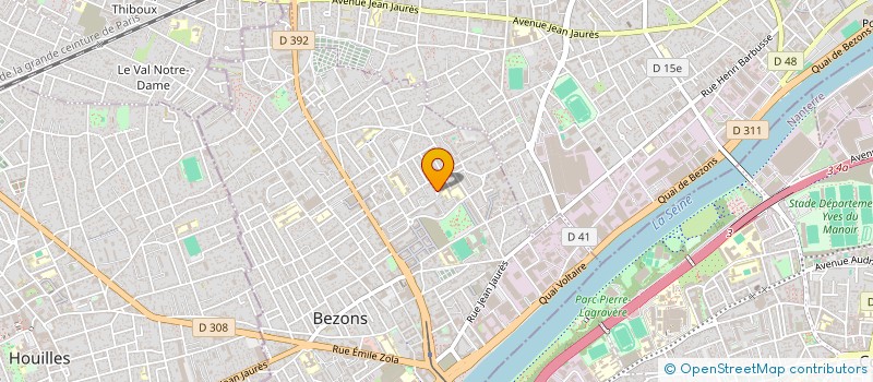 localisation de l'entreprise MONSIEUR FERNANDO MARTINS MENDES à BEZONS