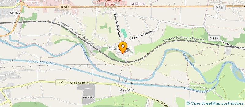 localisation de l'entreprise MONSIEUR FERNANDO MARTINS PEREIRA  LIEOUX