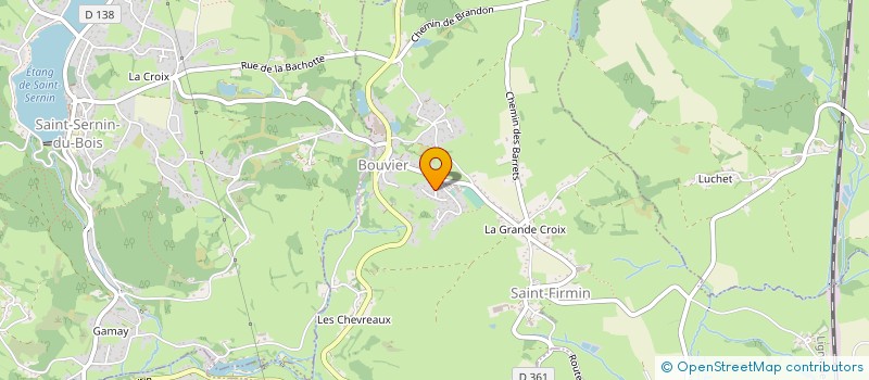 localisation de l'entreprise MONSIEUR FERNANDO MENDES à SAINT FIRMIN
