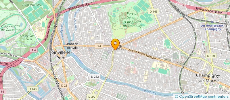 localisation de l'entreprise MONSIEUR FERNANDO MENDES à CHAMPIGNY-SUR-MARNE