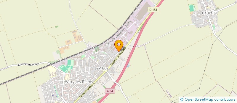 localisation de l'entreprise MONSIEUR FERNANDO MENDES à WITRY-LES-REIMS
