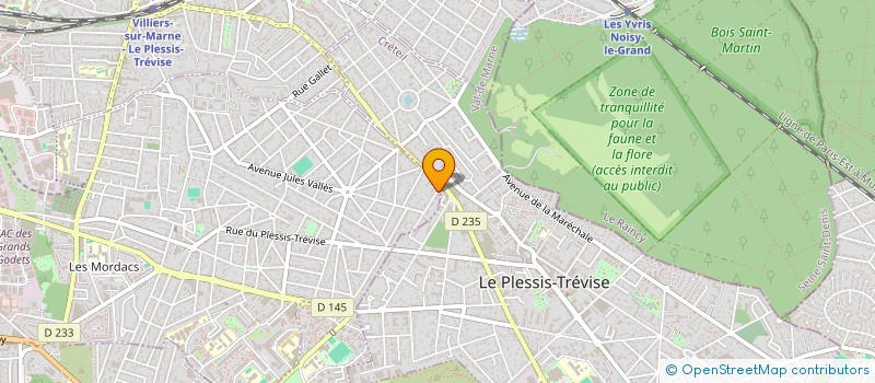 localisation de l'entreprise MONSIEUR FERNANDO MENDES à CHAMPIGNY-SUR-MARNE