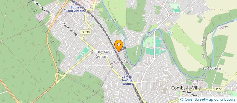 localisation de l'entreprise MONSIEUR FERNANDO NOGUEIRA  QUINCY-SOUS-SENART