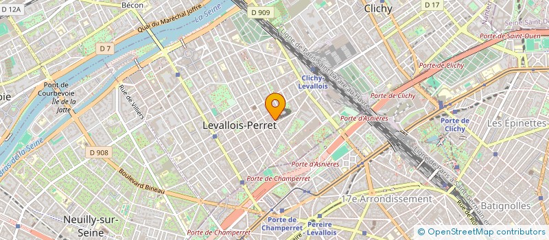 localisation de l'entreprise MONSIEUR FERNANDO PEIXOTO à LEVALLOIS-PERRET