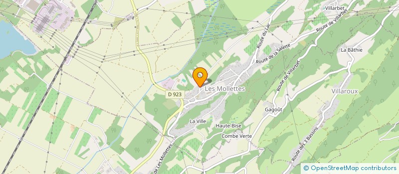 localisation de l'entreprise MONSIEUR FERNANDO PEREIRA DA SILVA  LAISSAUD