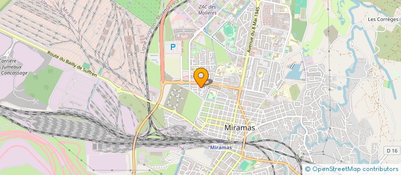 localisation de l'entreprise MONSIEUR FERNANDO PEREZ RUIZ  SAINT-CHAMAS