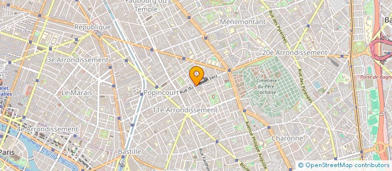 localisation de l'entreprise MONSIEUR FERNANDO PINHEIRO  PARIS